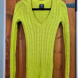 America Eagle cable knit sweater